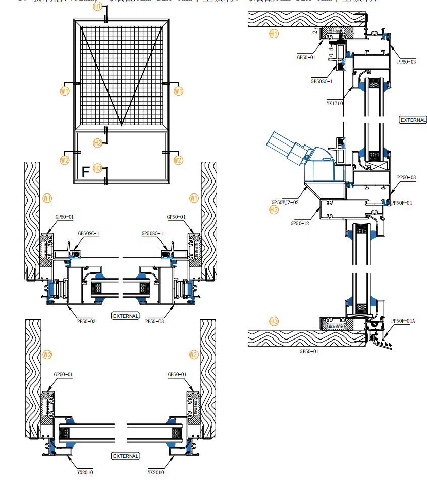 Technical system drawing